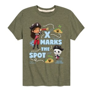 Boys' - Gabby's Dollhouse - X Marks The Spot Short Sleeve Graphic T-Shirt - 1 of 4