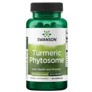 Swanson Herbal Supplements Turmeric Phytosome with Meriva 500 mg, 60 Caps. - 1 of 2