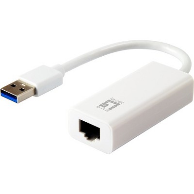 LevelOne USB-0401 USB to Gigabit Ethernet Adapter (Windows Only) - USB - 1 Port(s) - 1 x Network (RJ-45)
