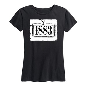 Women's - 1883 - 1883 Wood Sign Short Sleeve Graphic T-Shirt - 1 of 4