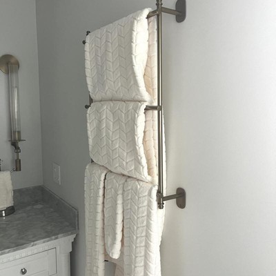 Wall-mounted Brass Swivel Hand Towel Rack Antique Finish - Hearth & Hand™  With Magnolia : Target