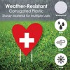 Big Dot of Happiness Thank You Nurses - Yard Sign and Outdoor Lawn Decorations - Nurse Appreciation Week Yard Signs - Set of 8 - 3 of 4