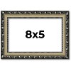 PosterPalooza | 8x5 Wood Antique Frame with UV Acrylic, 4 Finishes: Bronze, Gold, Silver, and Black - 2 of 4