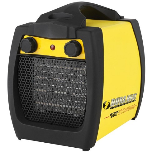 Duraheat Portable Workspace Heater With High-efficiency Ptc Ceramic Heating  Element - 5,120 Btu : Target