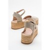 Viba - Beige Suede Leather Espadrilles (Women) | Forever & Always Shoes - 4 of 4