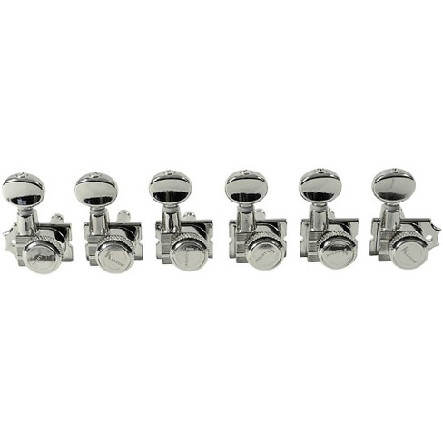 Kluson 6-in-line Locking Revolution Series H-mount Non-collared Tuning ...