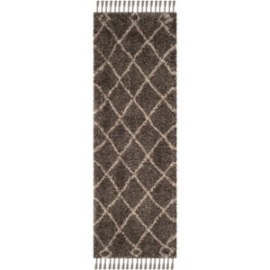 Moroccan Fringe Shag MFG241 Power Loomed Indoor Rugs - Safavieh - 1 of 4