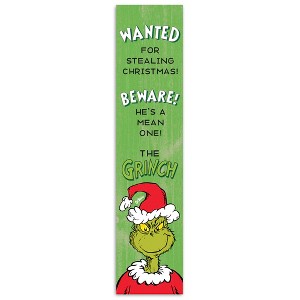 Creative Products The Grinch Wanted 10.5 x 47 Dr. Seuss Porch Leaner - 1 of 1