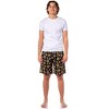 Harry Potter Pajamas Hogwarts House Crest All Over Print Pj Sleep Shorts - 2 of 4