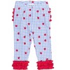 RuffleButts Baby/Toddler Girls Ruffle Leggings with Signature Rear Ruffles - 2 of 4