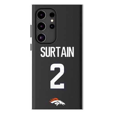 Keyscaper Pat Surtain II Denver Broncos 2 Game Tactic MagSafe Compatible Cell Phone Case for Galaxy S24