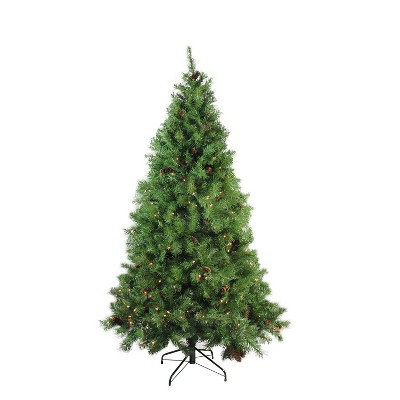 Northlight 7.5' Prelit Artificial Christmas Tree Dakota Pine Full - Clear Lights