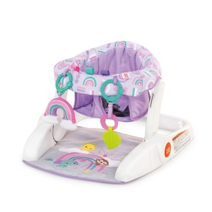 Bright Starts 2-in-1 Sit-Up Infant Floor Seat - Girl - 1 of 4