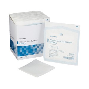 McKesson Woven Gauze Sponges, Sterile, 8-Ply - 1 of 4