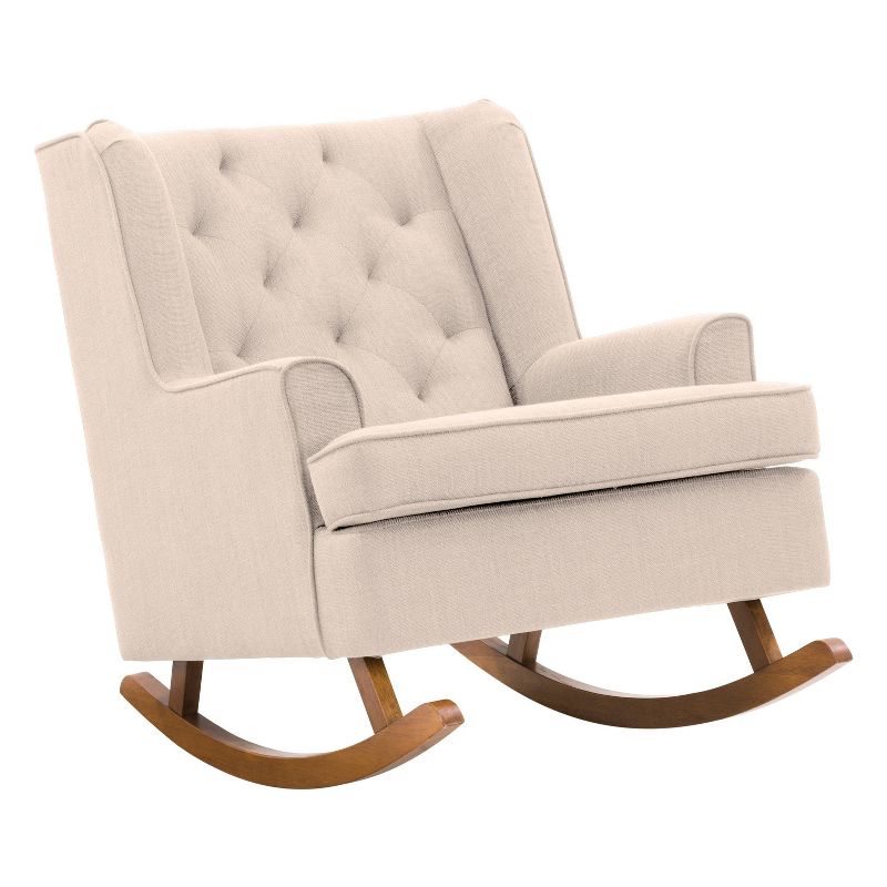 Boston Tufted Fabric Rocking Chair - CorLiving, 1 of 11