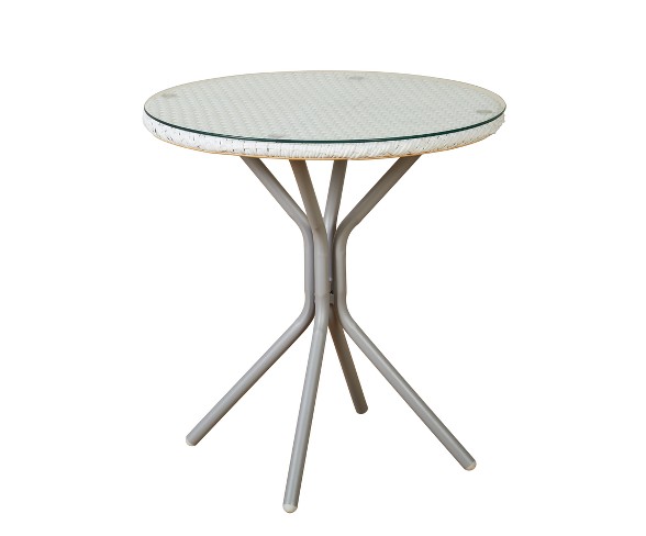 Paris Bistro Table - White/Gray - Buylateral
