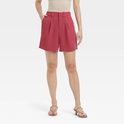Women's Signature Crepe Bermuda Shorts - A New Day™