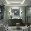 Apmir Super Bright Front & Back LED Lighted Anti-Fog Aluminum Alloy Framed Tempered Glass Bathroom/Vanity Mirror with ETL & 3-Year Warranty - 2 of 4