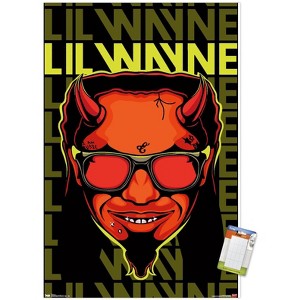Trends International Lil Wayne - Devil Unframed Wall Poster Prints - 1 of 4