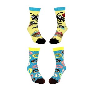 Ant Picnic Donut Feast (2-Pack) from the Sock Panda (Ages 3-7) - 1 of 3