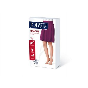 Jobst Opaque Knee High Stockings Compression 15-20 XL Black - 1 of 4