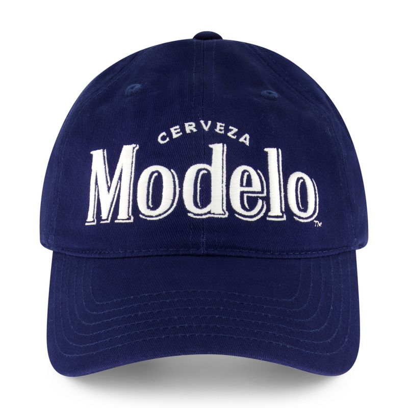 Modelo Cerveza Men's Emboridered Logo Adjustable Dad Hat