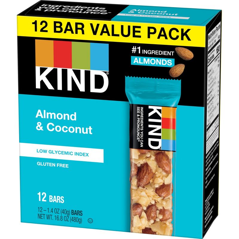 KIND Almond &#38; Coconut - 16.8oz/12ct, 5 of 11
