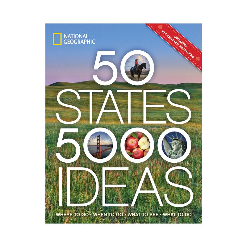50 States 5,000 Ideas : Where to Go, When to Go, What to See, What to Do (Paperback) (Joe Yogerst), 1 of 2