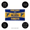 Evergreen Come Back with Tickets St Louis Blues 28" x 16" Woven PVC Indoor Outdoor Doormat - 3 of 4