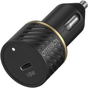 OtterBox USB-C 18W Fast Charge Car Charger (78-52702) Black Shimmer - 1 of 3