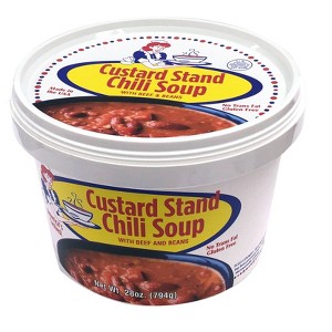 Custard Stand Frozen Chili Soup with Beef and Beans - 28oz - 1 of 4