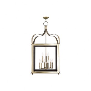 Livex Lighting Garfield 4 - Light Pendant in  Brushed Nickel - 1 of 1