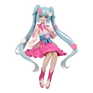 Little Buddy LLC Vocaloid Noodle Stopper Figure | Hatsune Miku Flower Fairy Cosmos Version - 1 of 4