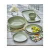 TAG Green Brooklyn Melamine Plastic Dinning Dinner Plate Dishwasher Safe Indoor/Outdoor 11x11 inch Dinner Plate Set 4 - image 2 of 2