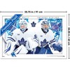 Trends International NHL Toronto Maple Leafs - Anthony Stolarz & Joseph Woll 25 Framed Wall Poster Prints - 3 of 4