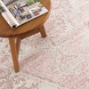 Hauteloom Snead Pink Floral Rug - 3 of 4