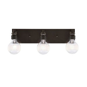 Toltec Lighting Edge 3 - Light Vanity in  Espresso - 1 of 1