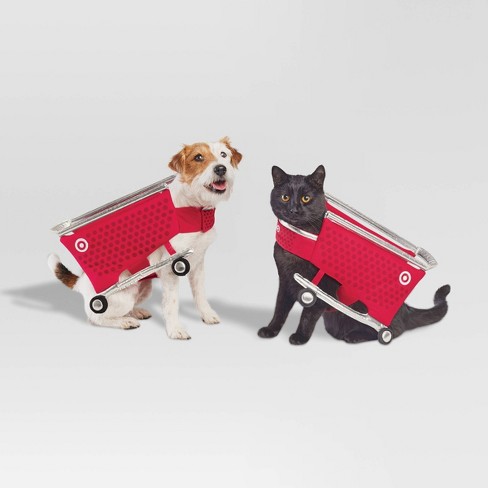 Halloween Target Shopping Cart Dog And Cat Full Body Costume - Hyde And ...