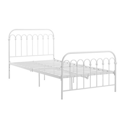 Twin Bright Pop Metal Bed White - Novogratz