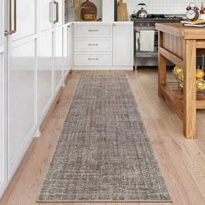 Living Room Rug Washable Rug Non-Slip Modern Abstract Throw Rugs Large Soft Bedroom Carpet Indoor Contemporary Solid Floor Carpet - 1 of 4