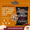 Bear Mountain Premium BBQ All Natural Cherry Smoker Wood Chip Pellets For Outdoor Gas, Charcoal, and Electric Grills, 40 Pounds (2 Pack) - image 3 of 4