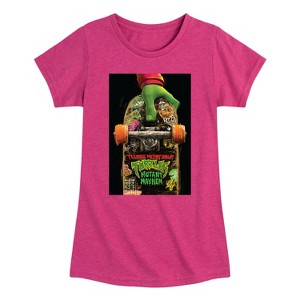 Girls' - Teenage Mutant Ninja Turtles - Mutant Mayhem Fitted Short Sleeve Graphic T-Shirt - 1 of 4