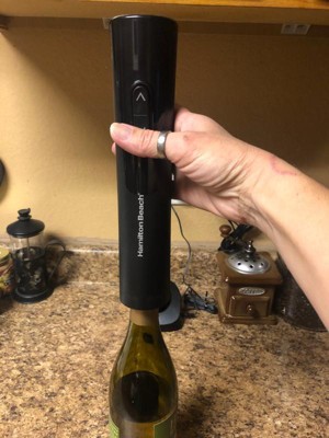 Best Buy: Oster Electric Wine Opener Black 31161461