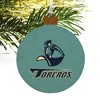 University of San Diego Toreros Wood Christmas Tree Holiday Ornament - 4 of 4
