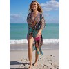 VENUS Womens Long Kimono Cover-Up - 2 of 4