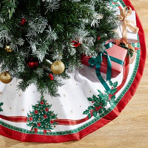 Villeroy & Boch Toy's Delight Round Holiday Tree Skirt, 48" - Multicolor - Villeroy & Boch - 1 of 4
