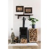 attop 3-Piece Fireplace Tool Set-Medieval Knight Cast Iron Statue-Includes Shovel, Broom & Poker - 4 of 4