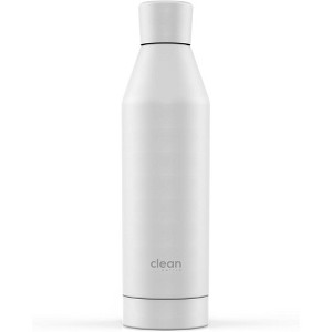 Clean Bottle Canteen 17 Insulated Stainless Steel Water Bottle with Removable Bottom, White - 1 of 4
