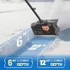 COZONY 12 Inch Cordless Electric Snow Blower with Battery and Charger - 2 of 4