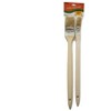 Handy Housewares 2-Piece Jumbo Barbecue BBQ Angled Basting Brushes with Extra-Long Handles - 1" and 2" Wide - 2 of 4